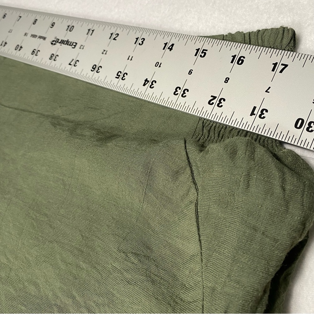 NWT Nanette Lepore Woman Prairie Sage Flowy Pants Size 1X #1287 - Picture 9 of 11